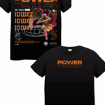 POWER Graphic Tee ~ Black Unisex T-Shirt