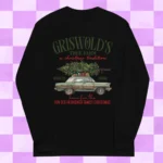 Griswold's Christmas Tree Farm ~ Unisex Long-sleeved T-Shirt Printed In The USA