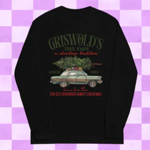Griswold's Christmas Tree Farm ~ Unisex Long-sleeved T-Shirt Printed In The USA