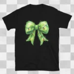 Furry Christmas Light Bow ~ Unisex Short Sleeve T-Shirt Printed in the USA