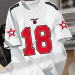 White Graphic Shirt #18