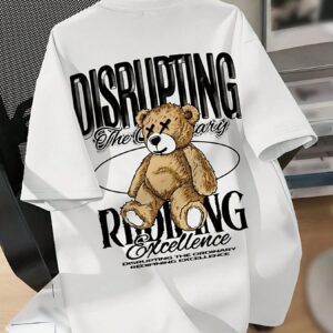 Disrupting the Ordinary Teddy Bear Streetwear Digital Print