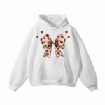 HEART BOW ~ HOODIE