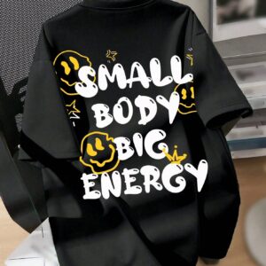 Small Body Big Energy Graphic T-Shirt